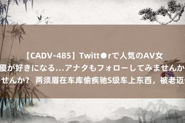 【CADV-485】Twitt●rで人気のAV女優 SNSでますますAV女優が好きになる…アナタもフォローしてみませんか？ 两须眉在车库偷疾驰S级车上东西，被老迈一声吼吓得撒腿就跑